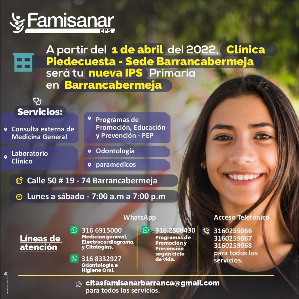 Nueva Sede En Barrancabermeja Para Usuarios De Famisanar - Digame.com.co